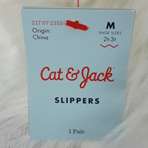 CAT & JACK Girls Unicorn Slippers - Picture 2 of 5